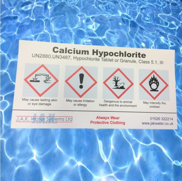 Calcium Hypochlorite Label
