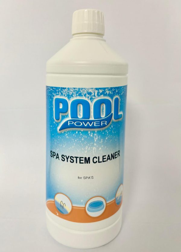 Pool Power Spa System Cleaner, 1 Litre, Professional Concentrated Cleaning Solution