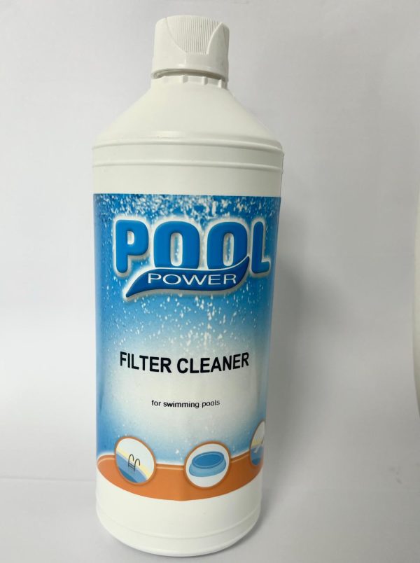Pool Power Filter Cleaner for Swimming Pools, 1L, Sand and Cartridge Filters